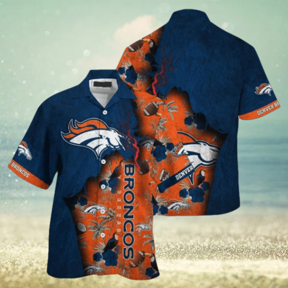 Denver-Broncos-NFL-Navy-Blue-Orange-Hawaiian-Shirt-1