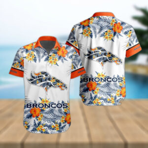 Denver Broncos NFL Special Floral Tropical Team Hawaiian Shirt