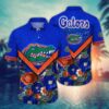 Florida Gators Botanical Flower Hawaiian Shirt