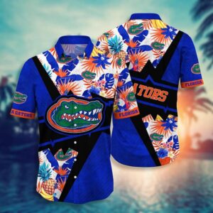 Florida Gators Tropical Pineapple Hawaiian Shirt