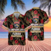 Florida Panthers 2023 Hibiscus Pattern V1 AOP Hawaiian Shirt SH1NHFI