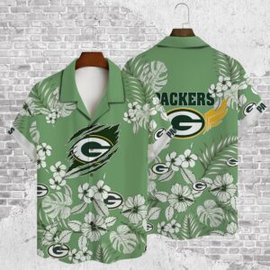 Green Bay Packers 2023 AOP Hawaiian Shirt V27