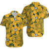Green Bay Packers Flower Hawaiian Shirt