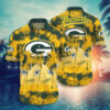 Green Bay Packers Logo Hawaiian Shirt