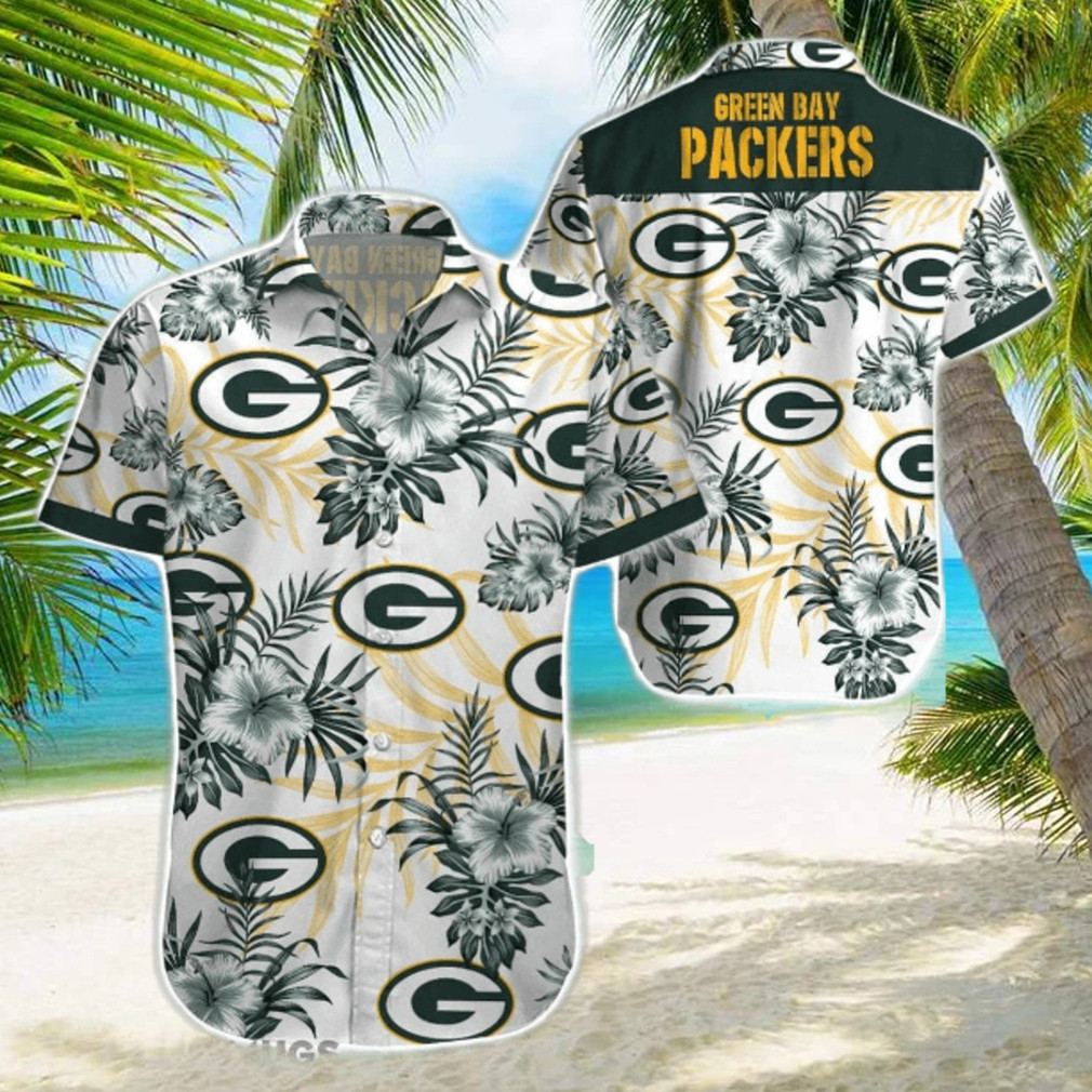 Green Bay Packers NFL Beach Hawaiian Shirt Green Bay Packers NFL Beach Hawaiian Shirt