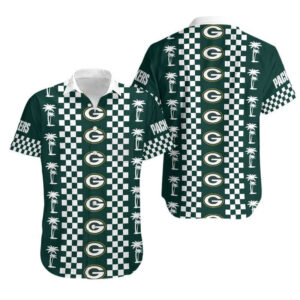 Green Bay Packers New Coconut Trees Hawaiian Shirt