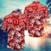 Indiana Hoosiers Botanical Aloha Hawaiian Shirt