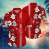 Indiana Hoosiers Floral Hawaiian Shirt