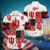Indiana Hoosiers Mini Blossom Aloha Hawaiian Shirt
