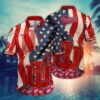 Indiana Hoosiers US Flag Pattern Aloha Hawaiian Shirt