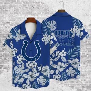 Indianapolis Colts 2023 AOP Hawaiian Shirt V28
