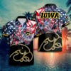 Iowa Hawkeyes 4th Of July America Flag Pattern Hawaiian Shirt