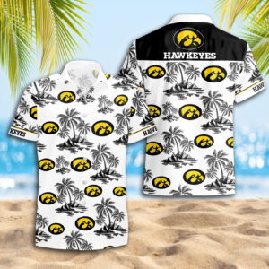 Iowa Hawkeyes Coconut Island Aloha Hawaiian Shirt