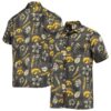 Iowa Hawkeyes Logo Brown Hawaiian Shirt