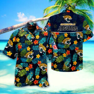 Jacksonville Jaguars Logo Summer Hawaiian Shirt
