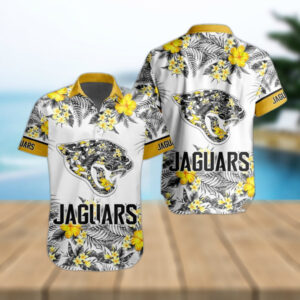 Jacksonville Jaguars Special Floral Tropical Team Hawaiian Shirt