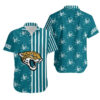 Jacksonville Jaguars Stripes And Skull Hawaiian Shirt