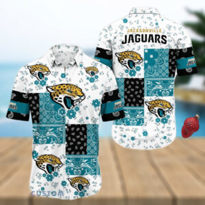 Jacksonville Jaguars Vintage Aloha Hawaiian Shirt