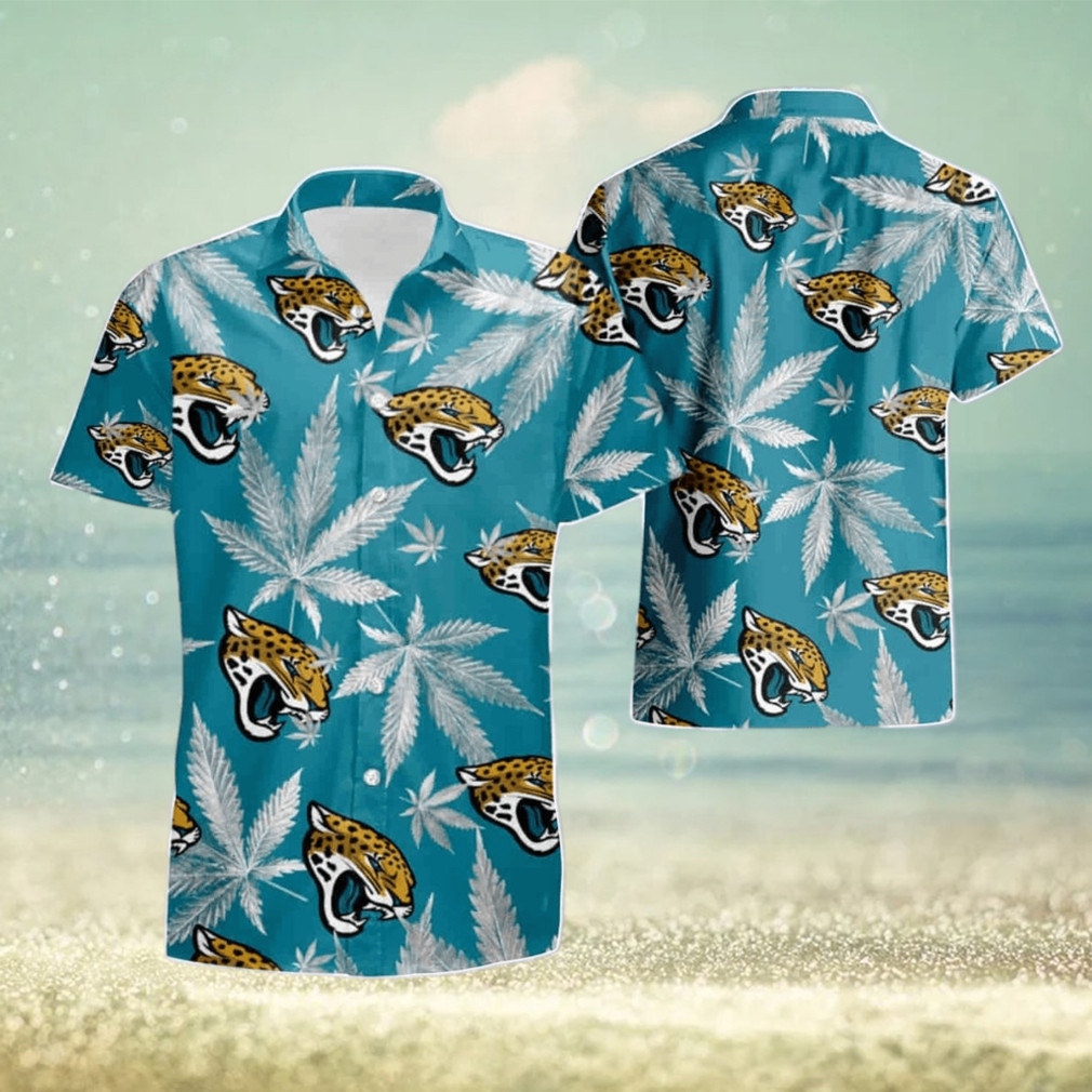 Jacksonville-Jaguars-Weed-Teal-Hawaiian-Shirt-1