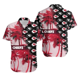 Kansas City Chiefs Coconut Tree Hawaiian Shirt