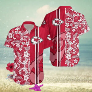 Kansas City Chiefs Tropical Design Hawaiian Shirt