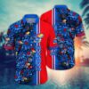 Kansas Jayhawks Botanical Hawaiian Shirt