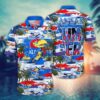 Kansas Jayhawks Summer Vibes Aloha Hawaiian Shirt