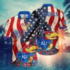 Kansas Jayhawks US Independence Day Hawaiian Shirt