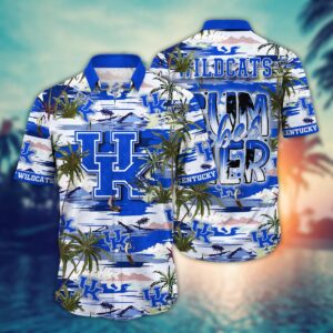 Kentucky Wildcats Coconut Island Hawaiian Shirt