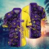 LSU Tigers Botanical Hawaiian Shirt