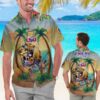 LSU Tigers Party Flamingo Parrot In Beach Hawaiian Shirt