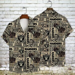 Las Vegas Raiders 2023 AOP Hawaiian Shirt V15