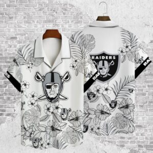 Las Vegas Raiders 2023 AOP Hawaiian Shirt V35