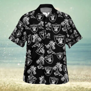 Las Vegas Raiders Tropical 3D Hawaiian Shirt