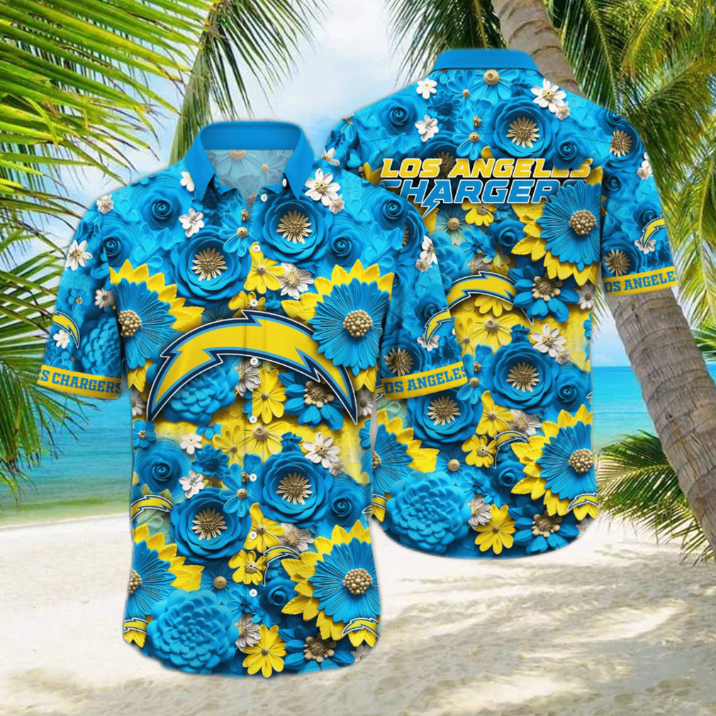 Los-Angeles-Chargers-Trending-For-This-Summer-Hawaiian-Shirt-1