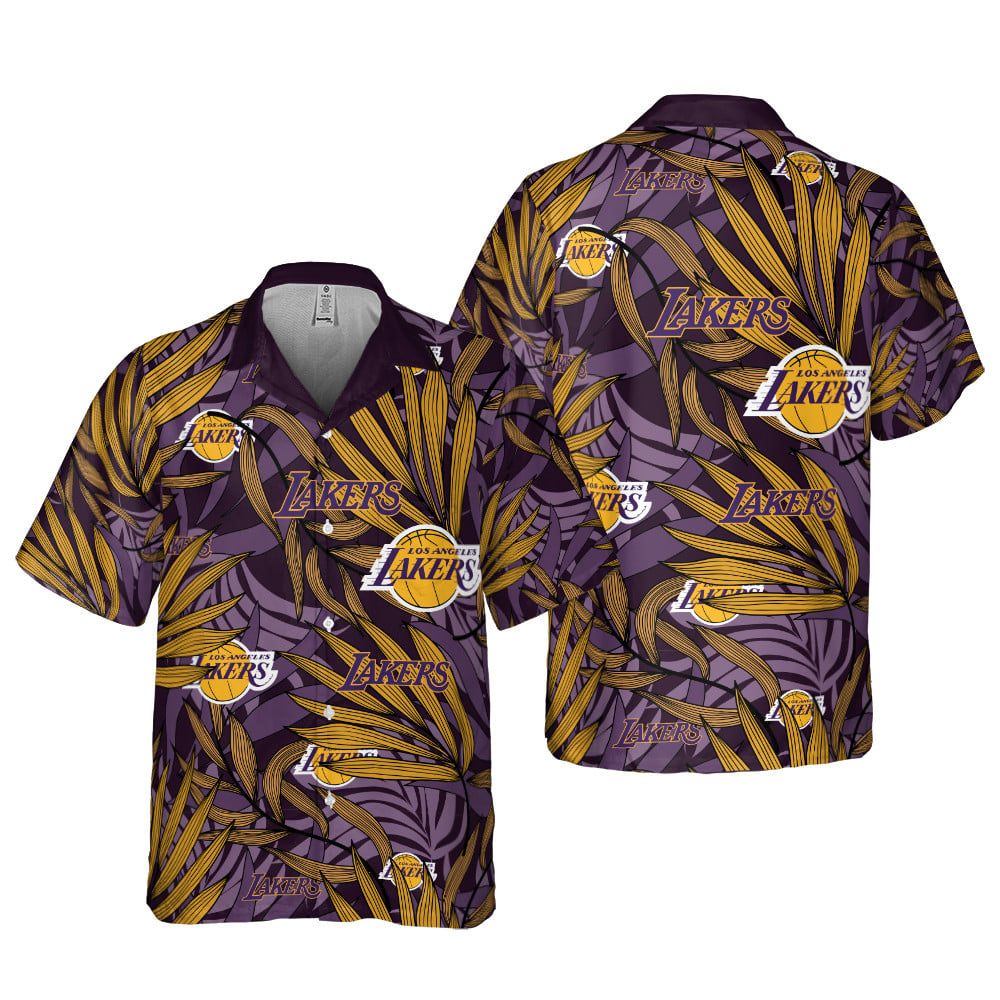 Los Angeles Lakers Hawaiian Shirt V27 Los Angeles Lakers Hawaiian Shirt V27