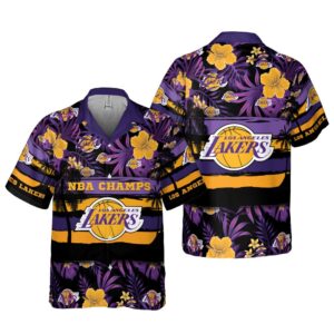 Los Angeles Lakers Hawaiian Shirt V45