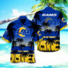 Los Angeles Rams NFL Coconut Tree New Design Hawaiian Shirt