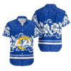 Los Angeles Rams NFL Hibiscus Flowers Hawaiian Shirt V2