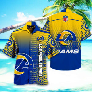 Los Angeles Rams NFL New Design Hawaiian Shirt V2