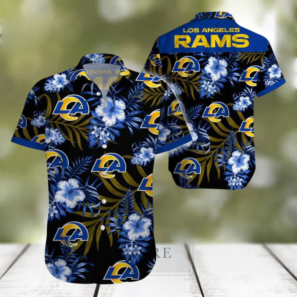 Los-Angeles-Rams-Tropical-3D-Hawaiian-Shirt-1
