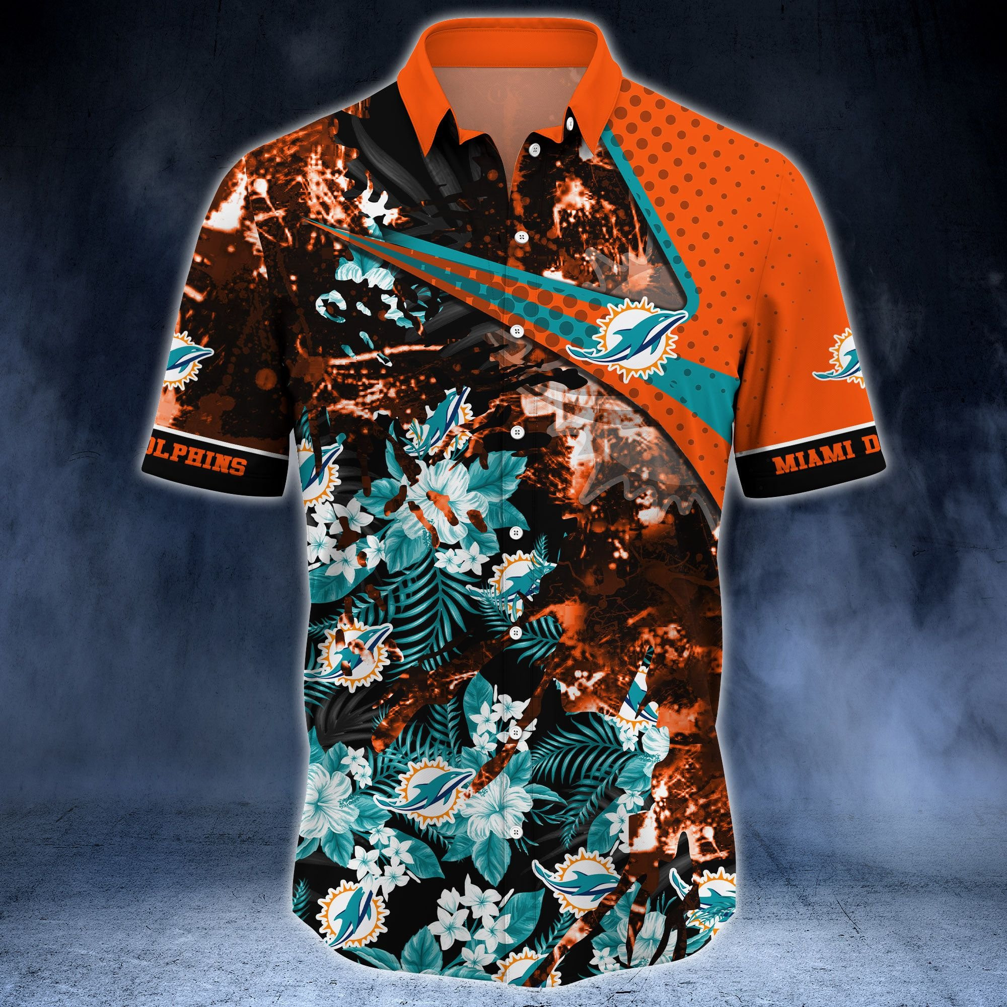 Miami-Dolphins-Cool-Floral-Hawaiian-Shirt-1