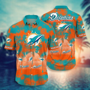 Miami Dolphins NFL Style Hot Trending 3D Hawaiian Shirt