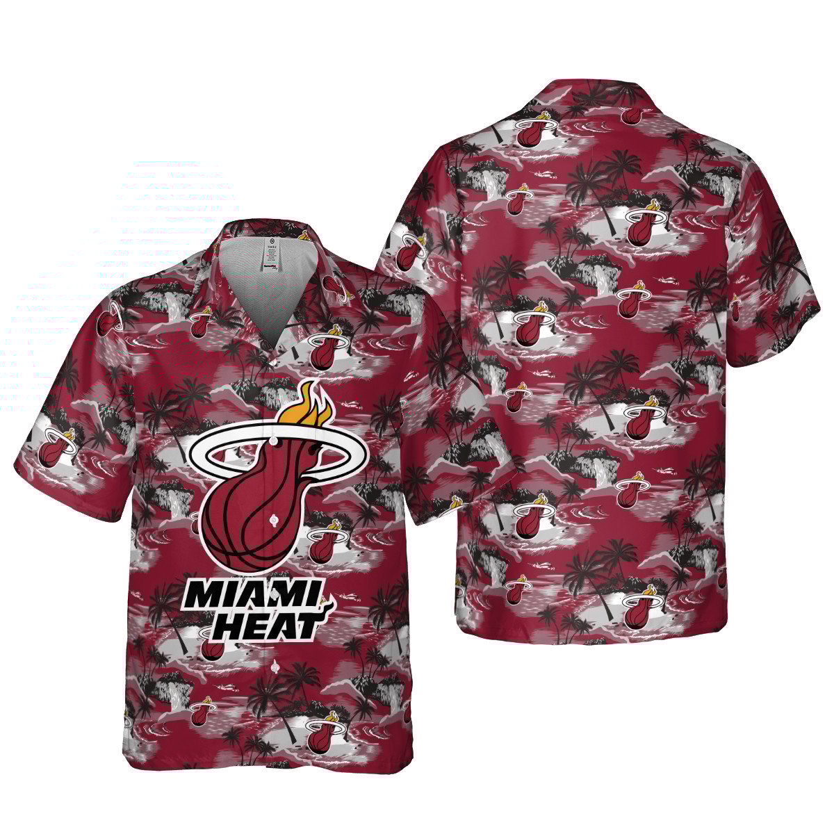 Miami Heat Hawaiian Shirt SH2 Miami Heat Hawaiian Shirt SH2