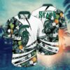 Michigan State Spartans Flowered Pineapple Aloha Hawaiian Shirt