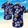 Minnesota Vikings Aloha Purple Hawaiian Shirt