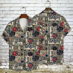 New England Patriots 2023 AOP Hawaiian Shirt V8
