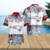 New England Patriots Special Floral Tropical Team Hawaiian Shirt