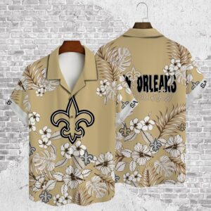 New Orleans Saints 2023 AOP Hawaiian Shirt V33