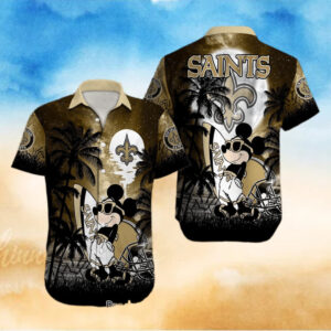 New Orleans Saints Footbal Mickey Hawaiian Shirt